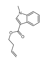 3-Buten-1-yl 1-methyl-1H-indole-3-carboxylate