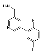 [5-(2,5-difluorophenyl)pyridin-3-yl]methanamine