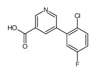 5-(2-chloro-5-fluorophenyl)pyridine-3-carboxylic acid