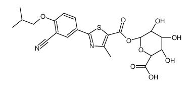 (2S,3S,4S,5R,6S)-6-[2-[3-cyano-4-(2-methylpropoxy)phenyl]-4-methyl-1,3-thiazole-5-carbonyl]oxy-3,4,5-trihydroxyoxane-2-carboxylic acid