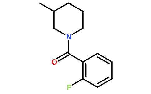 (2-Fluorophenyl)(3-methyl-1-piperidinyl)methanone