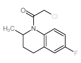 2-氯-1-(6-氟-2-甲基-3,4-二氢-2H-喹啉-1-基)-乙酮