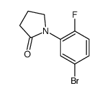 1-(5-Bromo-2-fluorophenyl)pyrrolidin-2-one