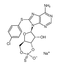 8-(4-CHLOROPHENYLTHIO) ADENOSINE-3',5'-CYCLIC MONOPHOSPHOROTHIOATE, SP-ISOMER SODIUM SALT