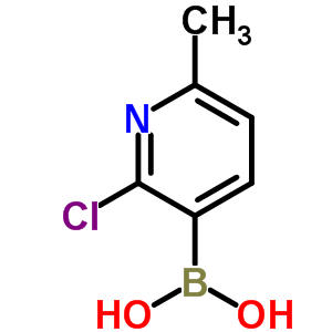 2-氯-6-甲基吡啶-3-硼酸