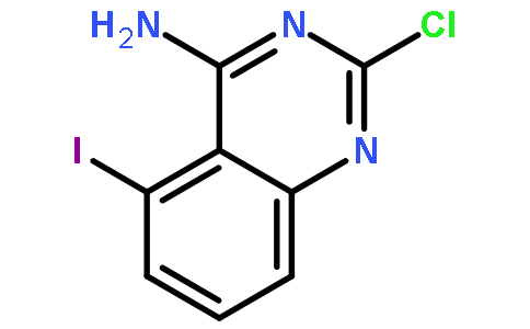2-氯-4-氨基-5-碘喹唑啉