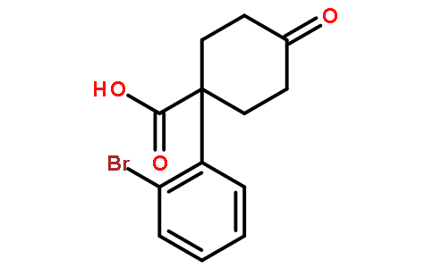 1-(2-溴苯基)-4-氧代环己烷羧酸