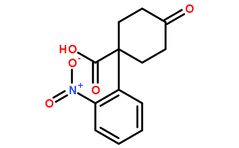 1-(2-硝基苯基)-4-氧代环己烷羧酸