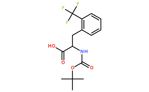 N-叔丁氧羰基-D-2-三氟甲基苯丙氨酸
