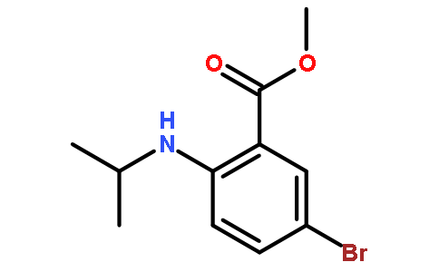 5-溴-2-(異丙基氨基)苯甲酸甲酯