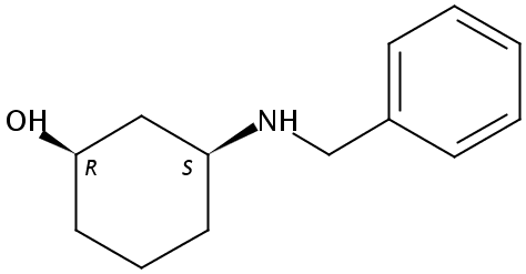 rac-cis-3-[(Phenylmethyl)amino]cyclohexanol