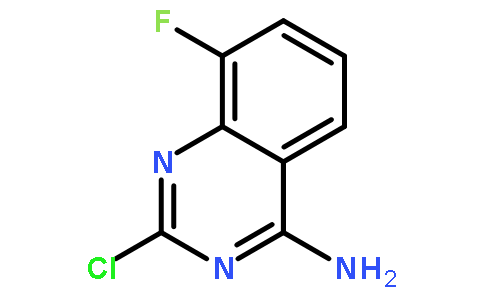 2-氯-8-氟喹唑啉-4-胺