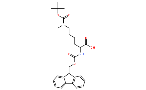 N’-叔丁氧羰基-N-芴甲氧羰基-N’-甲基-L-赖氨酸