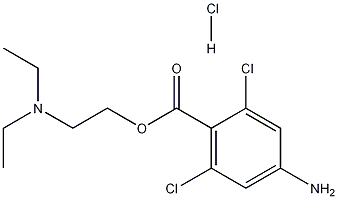 4-氨基-2,6-二氯-苯甲酸2-(二乙氨基)乙基酯盐酸盐