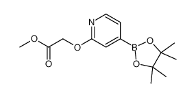 methyl 2-[4-(4,4,5,5-tetramethyl-1,3,2-dioxaborolan-2-yl)pyridin-2-yl]oxyacetate