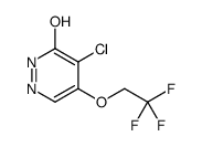 5-chloro-4-(2,2,2-trifluoroethoxy)-1H-pyridazin-6-one