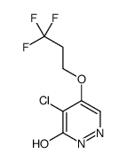 5-chloro-4-(3,3,3-trifluoropropoxy)-1H-pyridazin-6-one