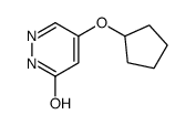 4-cyclopentyloxy-1H-pyridazin-6-one
