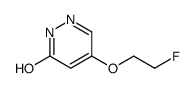 4-(2-fluoroethoxy)-1H-pyridazin-6-one