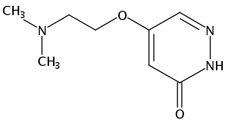 4-[2-(dimethylamino)ethoxy]-1H-pyridazin-6-one