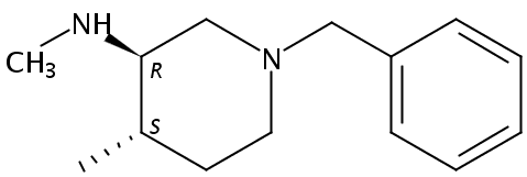 (3R,4s)-1-苄基-n,4-二甲基哌啶-3-胺