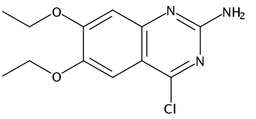 2-​Quinazolinamine, 4-​chloro-​6,​7-​diethoxy-