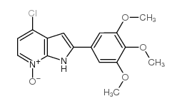 4-氯-2-(3,4,5-三甲氧基苯基)-1H-吡咯并[2,3-b]吡啶-7-氧化物