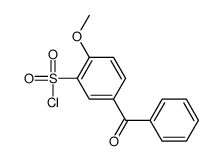 5-Benzoyl-2-methoxybenzenesulfonyl chloride