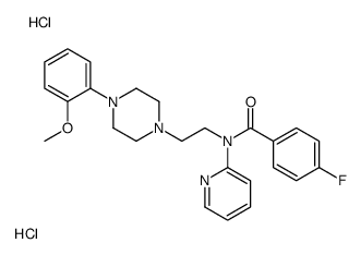 4-氟-N-[2-[4-(2-甲氧基苯基)-1-哌嗪基]乙基]-N-2-吡啶基-苯胺二盐酸盐