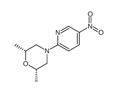 Morpholine, 2,6-dimethyl-4-(5-nitro-2-pyridinyl)-, (2R,6S)-rel