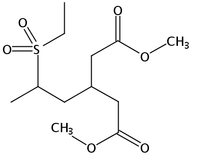 Dimethyl 3-[2-(Ethylsulfonyl)propyl]glutarate