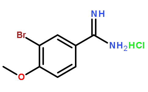 (3-溴-4-甲氧基苯基)-甲烷二胺鹽酸鹽