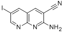 2-氨基-6-碘-[1,8]萘啶-3-甲腈