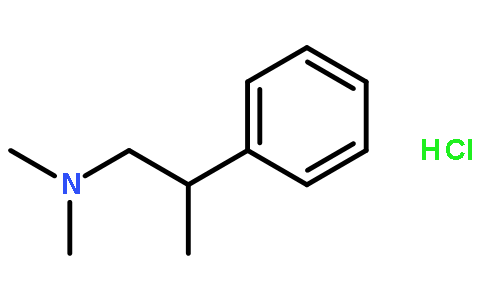 N,N-二甲基-beta-甲基苯乙胺盐酸盐