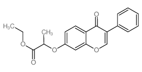 Ethyl 2-[(4-oxo-3-phenyl-4H-chromen-7-yl)oxy]propionate