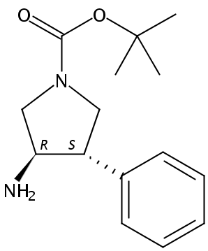 N-Boc-3-amino-4-phenylpyrrolidine