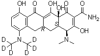(4S,4aS,5aR,12aS)-4-(二甲基氨基)-7-[二(三氘甲基)氨基]-1,4,4a,5,5a,6,11,12a-八氢-3,10,12,12a-四羟基-1,11-二氧代-2-并四苯甲酰胺