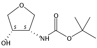 tert-Butyl ((3R,4R)-rel-4-hydroxytetrahydrofuran-3-yl)carbamate