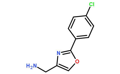 [2-(4-氯苯基)噁唑-4-基]甲胺