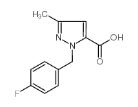 1-(4-氟苄基)-3-甲基-1H-吡唑-5-羧酸