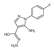 5-Amino-1-(4-fluorophenyl)-1H-pyrazole-4-carbohydrazide