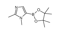 1,2-dimethyl-5-(4,4,5,5-tetramethyl-1,3,2-dioxaborolan-2-yl)imidazole