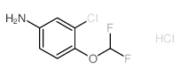 3-chloro-4-(difluoromethoxy)aniline,hydrochloride