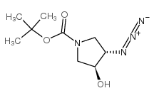 反式-3-叠氮-1-叔丁氧羰基-4-羟基吡咯烷