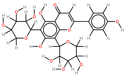 芹菜素-6-C-β-D-吡喃木糖基-8-C-α-L-吡喃阿拉伯糖苷