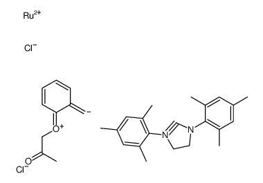 [1,3-双(2,4,6-三甲基苯基)-2-咪唑烷亚基][[2-[2-氧代丙氧基]苯基]亚甲基]二氯化钌