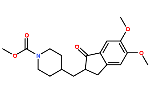 4-((5,6-二甲氧基-1-氧代-2,3-二氫-1H-茚-2-基)甲基)哌啶-1-羧酸甲酯