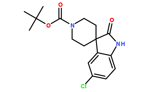 1’-BOC-5-氯-1,2-二氢-2-氧代-螺[3H-吲哚-3,4’-哌啶]