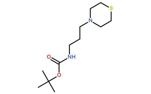 [3-(4-硫代吗啉)丙基]氨基甲酸1,1-二甲基乙酯