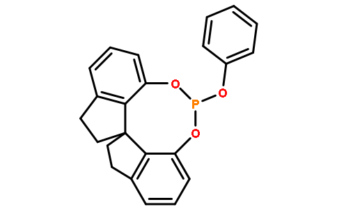 (11AS)-(-)-10,11,12,13-四氢二茚并[7,1-DE:1&prime,7&prime-FG][1,3,2] 二氧磷杂八环-5-苯氧基 苯基-[(S)-1,1-螺二氢茚-7,7-二基]亚磷酸酯